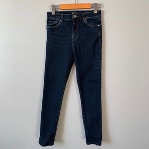 Sz. 25 Harlow dark wash high rise skinny jeans